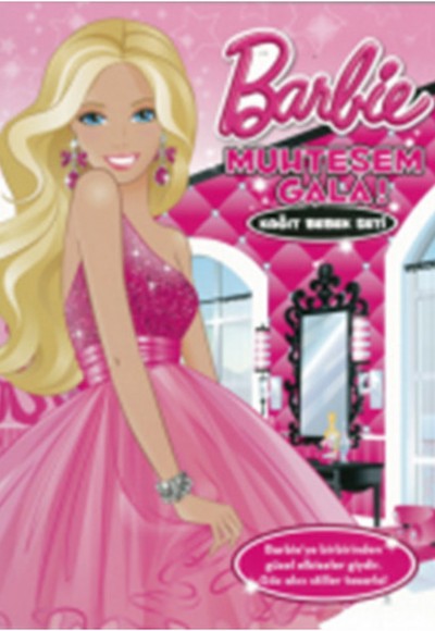 Barbie Kağıt Bebek Seti Muhteşem Gala Barbie Kağıt Bebek Seti Muhteşem Gala