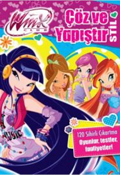 Winx Club Çöz ve Yapıştır - Stil Winx Club Çöz ve Yapıştır - Stil