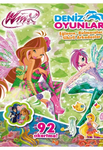 Winx Deniz Oyunları 3 - Eğlence, Bulmacalar, Sihirli Arkadaşlar Winx Deniz Oyunları 3 - Eğlence, Bulmacalar, Sihirli Arkadaşlar