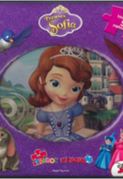 Disney Prenses Sofia ile Yapboz Kitabım Disney Prenses Sofia ile Yapboz Kitabım