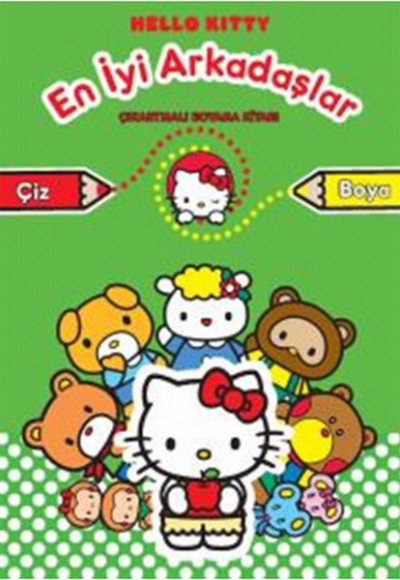 Hello Kitty En İyi Arkadaşlar Çıkartmalı Boyama Hello Kitty En İyi Arkadaşlar Çıkartmalı Boyama