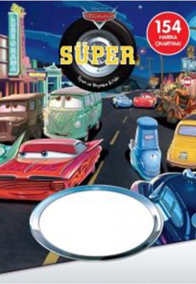 Disney Arabalar Süper Oyun ve Boyama Kitabı Disney Arabalar Süper Oyun ve Boyama Kitabı