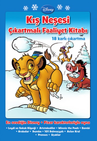 Disney Kış Neşesi Çıkartmalı Faaliyet Disney Kış Neşesi Çıkartmalı Faaliyet