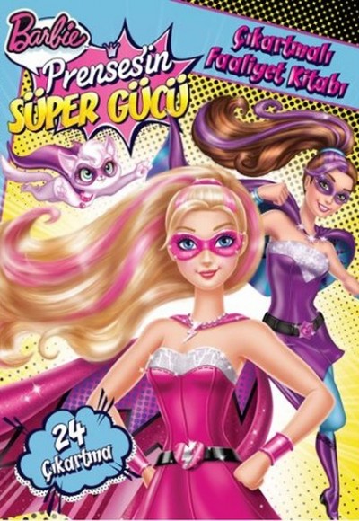 Barbie Prensesin Süper Gücü - Çıkartmalı Faaliyet Kitabı Barbie Prensesin Süper Gücü - Çıkartmalı Faaliyet Kitabı