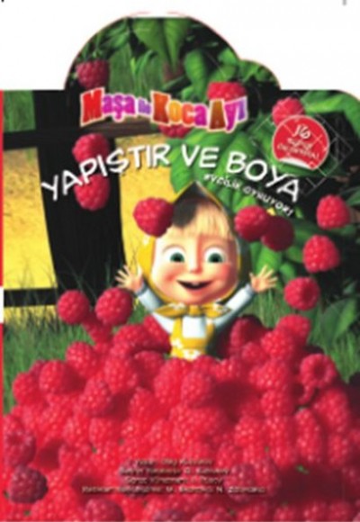 Maşa ile Koca Ayı - Yapıştır Boya - Evcilik Oynuyor Maşa ile Koca Ayı - Yapıştır Boya - Evcilik Oynuyor