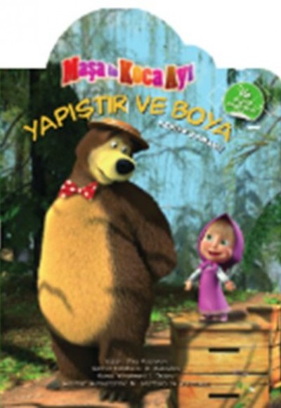 Maşa ile Koca Ayı - Yapıştır Boya - Hediye Zamanı Maşa ile Koca Ayı - Yapıştır Boya - Hediye Zamanı