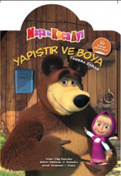 Maşa ile Koca Ayı - Yapıştır - Boya - Tanışma Zamanı Maşa ile Koca Ayı - Yapıştır - Boya - Tanışma Zamanı