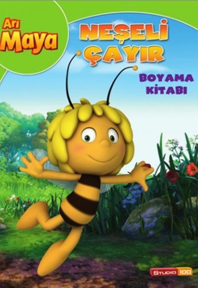 Arı Maya Neşeli Çayır Boyama Kitabı Arı Maya Neşeli Çayır Boyama Kitabı