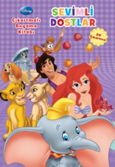 Disney Sevimli Dostlar Çıkartmalı Boyama Kitabı Disney Sevimli Dostlar Çıkartmalı Boyama Kitabı