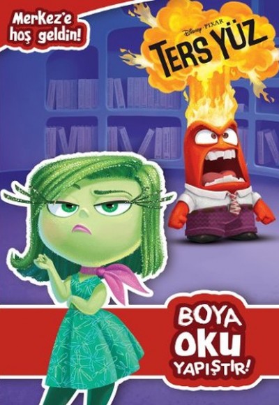 Disney - Ters Yüz - Boya Oku Yapıştır Disney - Ters Yüz - Boya Oku Yapıştır