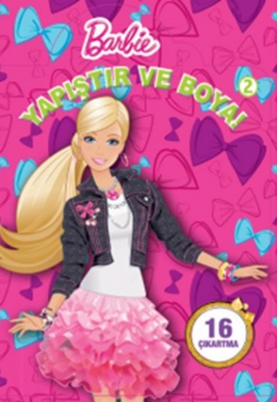 Barbie Yapıştır ve Boya 2 Barbie Yapıştır ve Boya 2