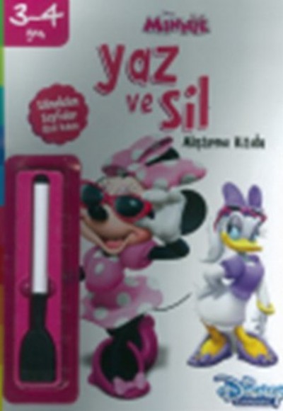 Disney 3-4 Yaş Yaz ve Sil Minnie Disney 3-4 Yaş Yaz ve Sil Minnie