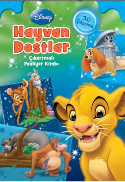 Disney Hayvan Dostlar Çıkartmalı Faaliyet Kitabı Disney Hayvan Dostlar Çıkartmalı Faaliyet Kitabı