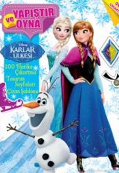 Disney Karlar Ülkesi Yapıştır ve Oyna Disney Karlar Ülkesi Yapıştır ve Oyna