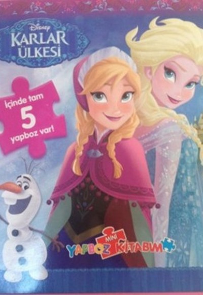 Disney Karlar Ülkesi Mini Yapboz Kitabım Disney Karlar Ülkesi Mini Yapboz Kitabım