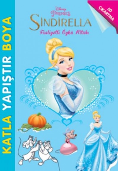 Disney Prenses Sindirella Katla Yapıştır Boya Disney Prenses Sindirella Katla Yapıştır Boya