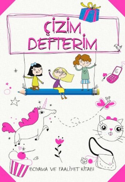 Çizim Defterim / Boyama ve Faaliyet (Pembe) Çizim Defterim / Boyama ve Faaliyet (Pembe)