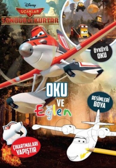 Disney Uçaklar Oku ve Eğlen Disney Uçaklar Oku ve Eğlen