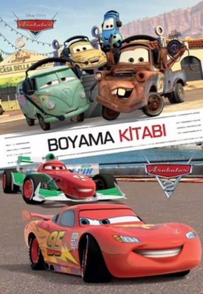 Disney Arabalar Boyama Kitabı Disney Arabalar Boyama Kitabı