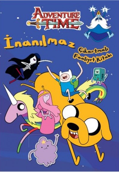 Adventure Time - İnanılmaz Çıkartmalı Faaliyet Adventure Time - İnanılmaz Çıkartmalı Faaliyet