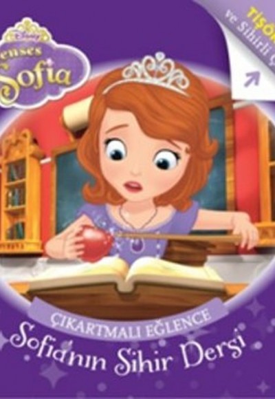 Disney Prenses Sofia Çıkartmalı Eğlence Tişört Baskılı - Sofia’nın Sihir Dersi Disney Prenses Sofia Çıkartmalı Eğlence Tişört Baskılı - Sofia’nın Sihir Dersi