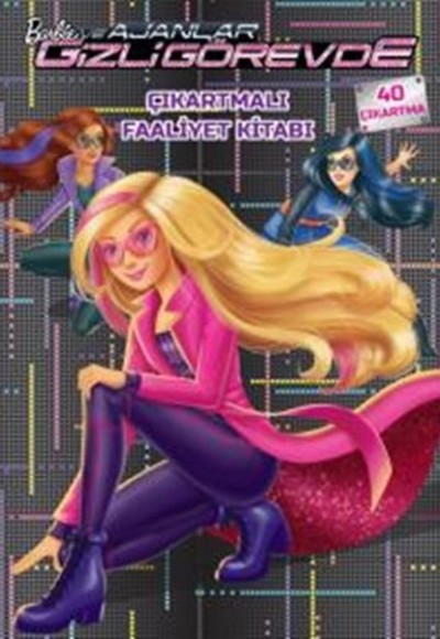 Barbie ve Gizemli Ajanlar - Çıkartmalı Faaliyet Barbie ve Gizemli Ajanlar - Çıkartmalı Faaliyet