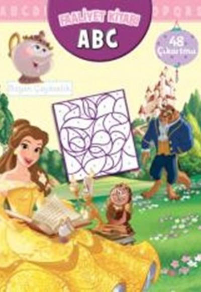 Disney Prenses Faaliyet Kitabı ABC Disney Prenses Faaliyet Kitabı ABC