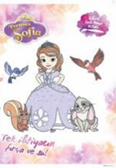 Disney Prenses Sofia Sihirli Sulu Boya Kitabı Disney Prenses Sofia Sihirli Sulu Boya Kitabı