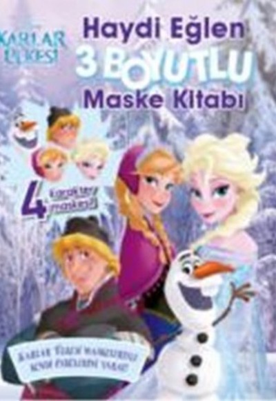 Disney Karlar Ülkesi 3 Boyutlu Maske Kitabı Disney Karlar Ülkesi 3 Boyutlu Maske Kitabı