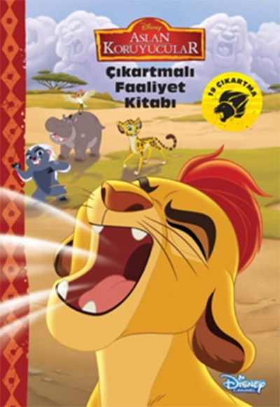 Disney Aslan Koruyucular - Çıkartmalı Faaliyet Kitabı Disney Aslan Koruyucular - Çıkartmalı Faaliyet Kitabı