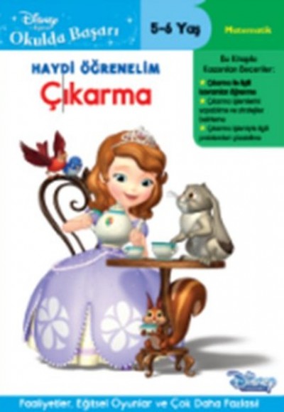 Disney Okulda Başarı 32 - Haydi Öğrenelim Sofia Çıkarma (5-6 Yaş) Disney Okulda Başarı 32 - Haydi Öğrenelim Sofia Çıkarma (5-6 Yaş)