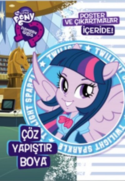 My Little Pony EQ Girls Çöz Yapıştır Boya - 4 My Little Pony EQ Girls Çöz Yapıştır Boya - 4