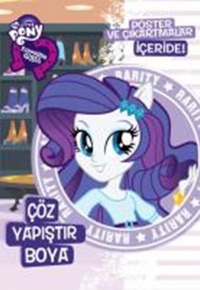My Little Pony EQ Girls Çöz Yapıştır Boya - 2 My Little Pony EQ Girls Çöz Yapıştır Boya - 2