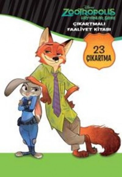 Disney Zootropolis Hayvanlar çıkartmalı Faaliyet Kitabı Disney Zootropolis Hayvanlar çıkartmalı Faaliyet Kitabı