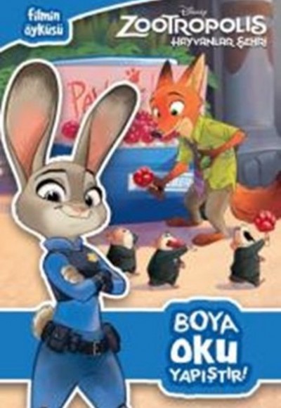 Disney Zootropolis Hayvanlar Şehri Boya Oku Yapıştır Disney Zootropolis Hayvanlar Şehri Boya Oku Yapıştır