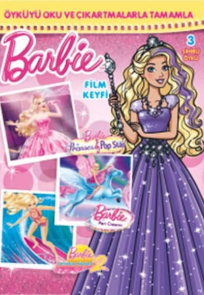 Barbie Film Keyfi Çıkartmalı Öykü Barbie Film Keyfi Çıkartmalı Öykü