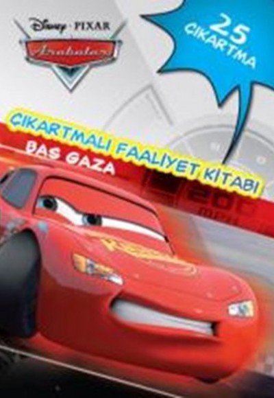 Disney Arabalar Çıkartmalı Faaliyet Kitabı Bas Gaza Disney Arabalar Çıkartmalı Faaliyet Kitabı Bas Gaza