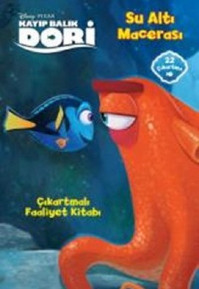 Disney Kayıp Balık Dori Çıkartmalı Faaliyet Kitabı Disney Kayıp Balık Dori Çıkartmalı Faaliyet Kitabı
