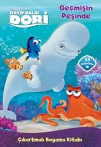 Disney Kayıp Balık Dori Çıkartmalı Boyama Disney Kayıp Balık Dori Çıkartmalı Boyama