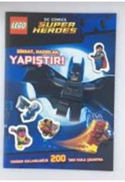 Lego Dc Comics Super Heroes Dikkat, Hazırlan, Yapıştır! Lego Dc Comics Super Heroes Dikkat, Hazırlan, Yapıştır!