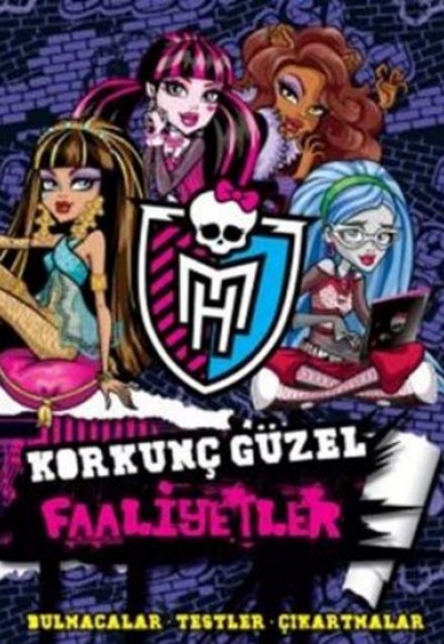 Monster High Korkunç Güzel Faaliyetler Monster High Korkunç Güzel Faaliyetler