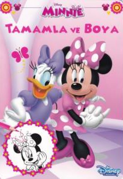 Disney Minnie - Tamamla ve Boya Disney Minnie - Tamamla ve Boya