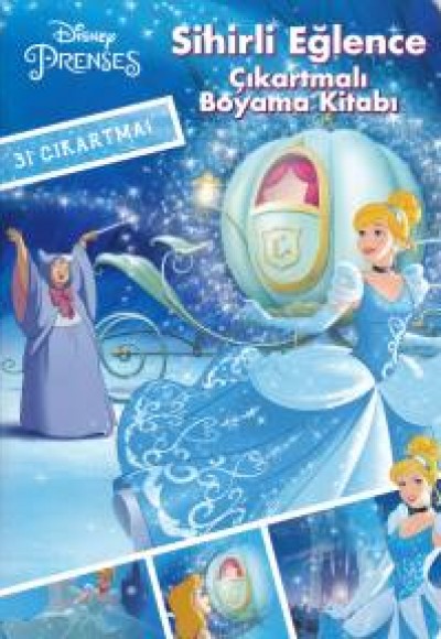 Disney Prenses - Çıkartmalı Boyama Kitabı - Sihirli Eğlence Disney Prenses - Çıkartmalı Boyama Kitabı - Sihirli Eğlence