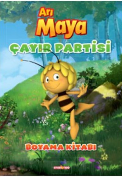 Arı Maya Çayır Partisi Boyama Kitabı Arı Maya Çayır Partisi Boyama Kitabı