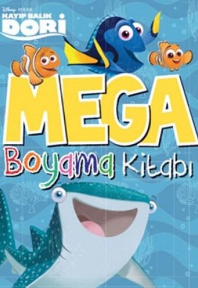 Disney Kayıp Balık Dori - Mega Boyama Kitabı Disney Kayıp Balık Dori - Mega Boyama Kitabı