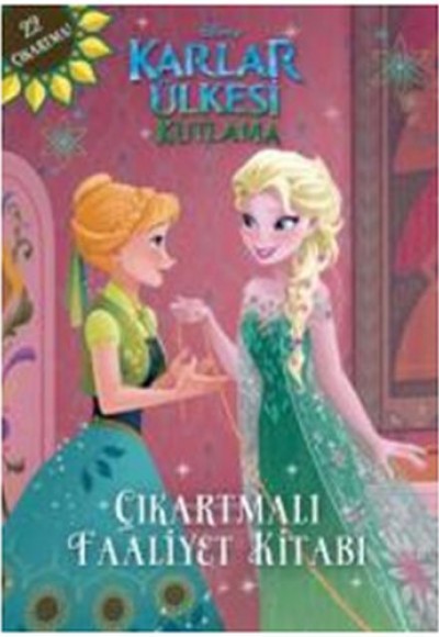 Disney Karlar Ülkesi Kutlama Çıkartmalı Faaliyet Kitabı Disney Karlar Ülkesi Kutlama Çıkartmalı Faaliyet Kitabı