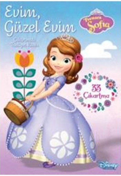 Disney Prenses Sofia Evim, Güzel Evim Çıkartmalı Faaliyet Kitabı Disney Prenses Sofia Evim, Güzel Evim Çıkartmalı Faaliyet Kitabı