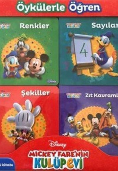 Mickey Fare’nin Kulüpevi Öykülerle Öğren (4 Kitap - Ciltli) Mickey Fare’nin Kulüpevi Öykülerle Öğren (4 Kitap - Ciltli)