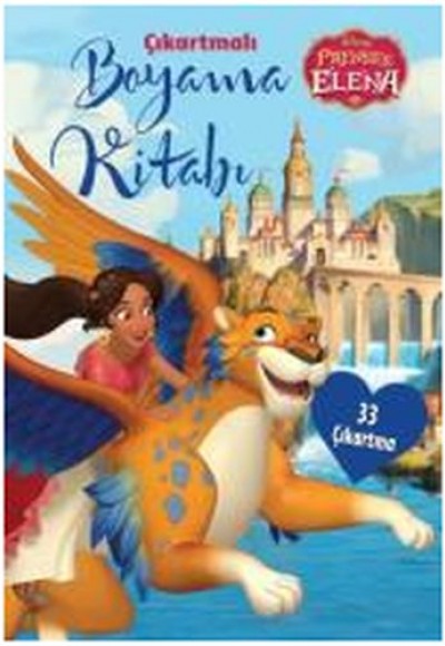 Disney Prenses Elena - Çıkartmalı Boyama Kitabı Disney Prenses Elena - Çıkartmalı Boyama Kitabı