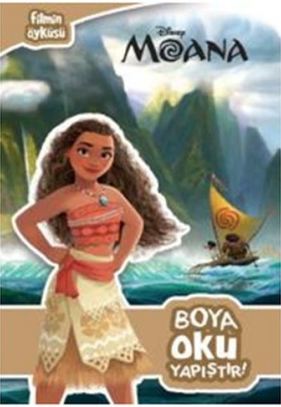 Disney Moana - Boya Oku Yapıştır! Disney Moana - Boya Oku Yapıştır!